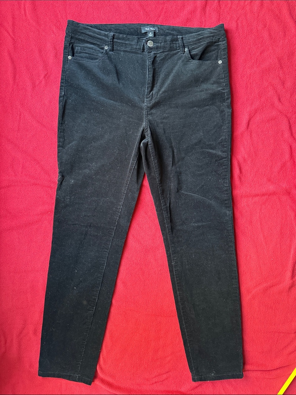 Well Worn Black Skinny Jeans
